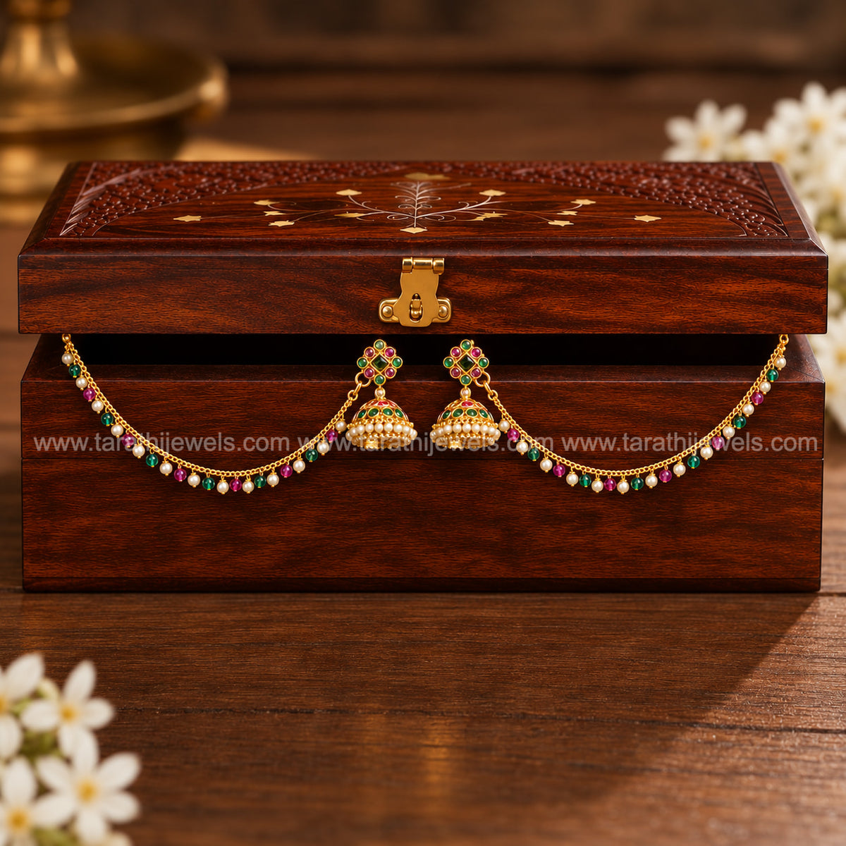 Earring Chain With Jumka ECJ27