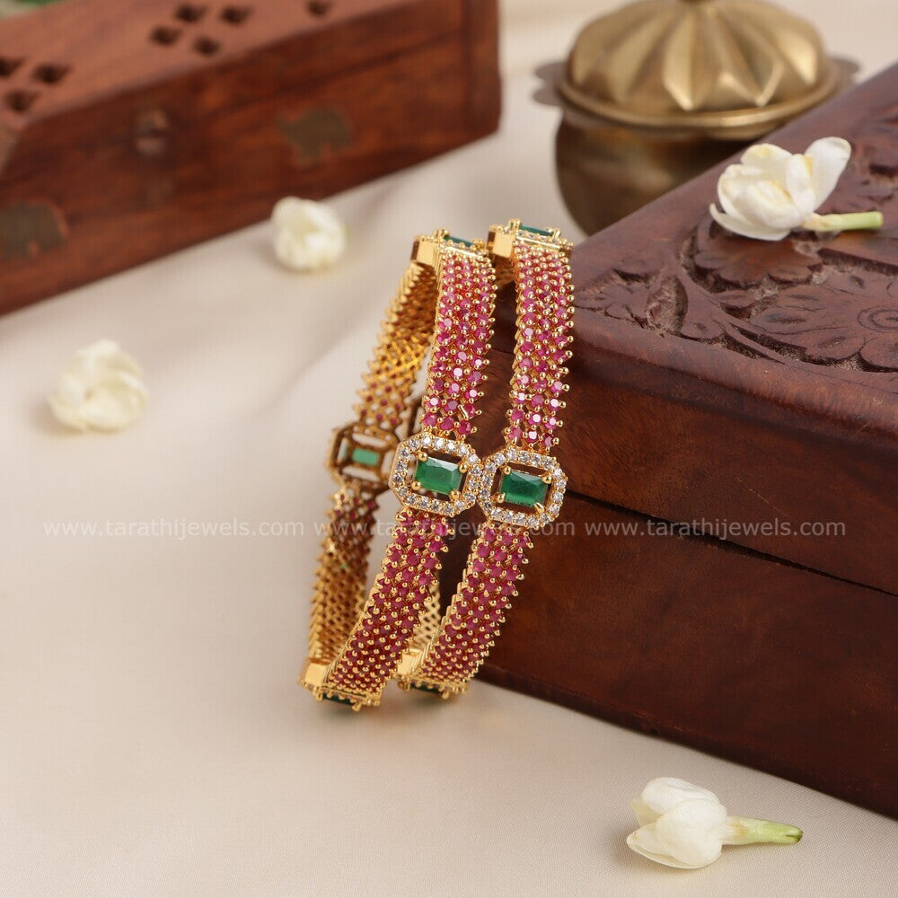 Ad stone Ruby Bangles BA119