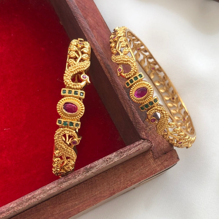 Peacock Bangles BA26