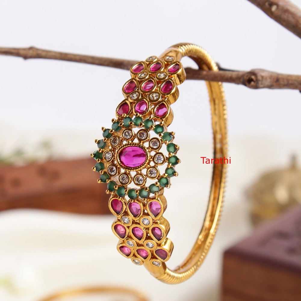 Cz Ruby Bangle BA94