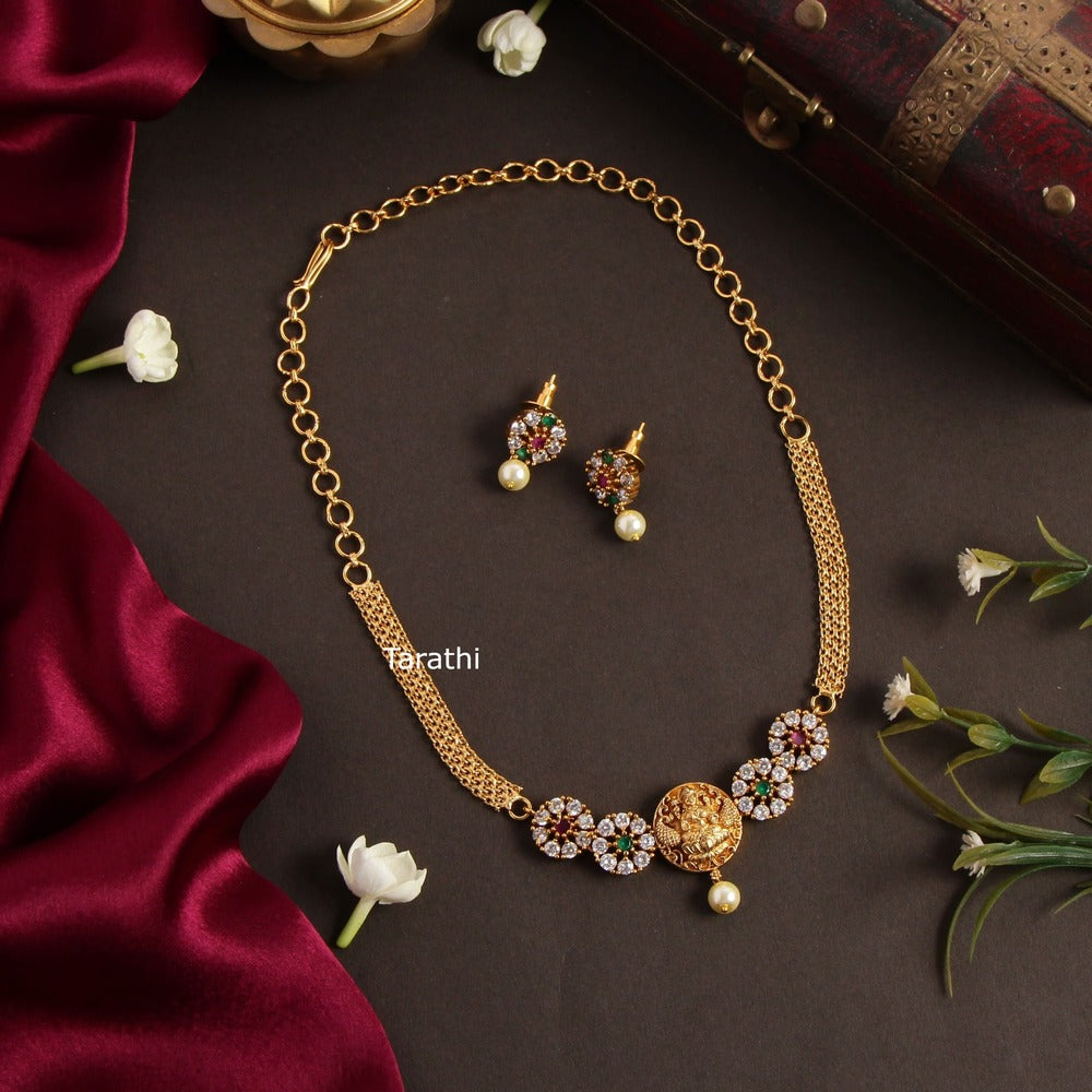 Beautiful Chic Lakshmi Choker Neckset CH208