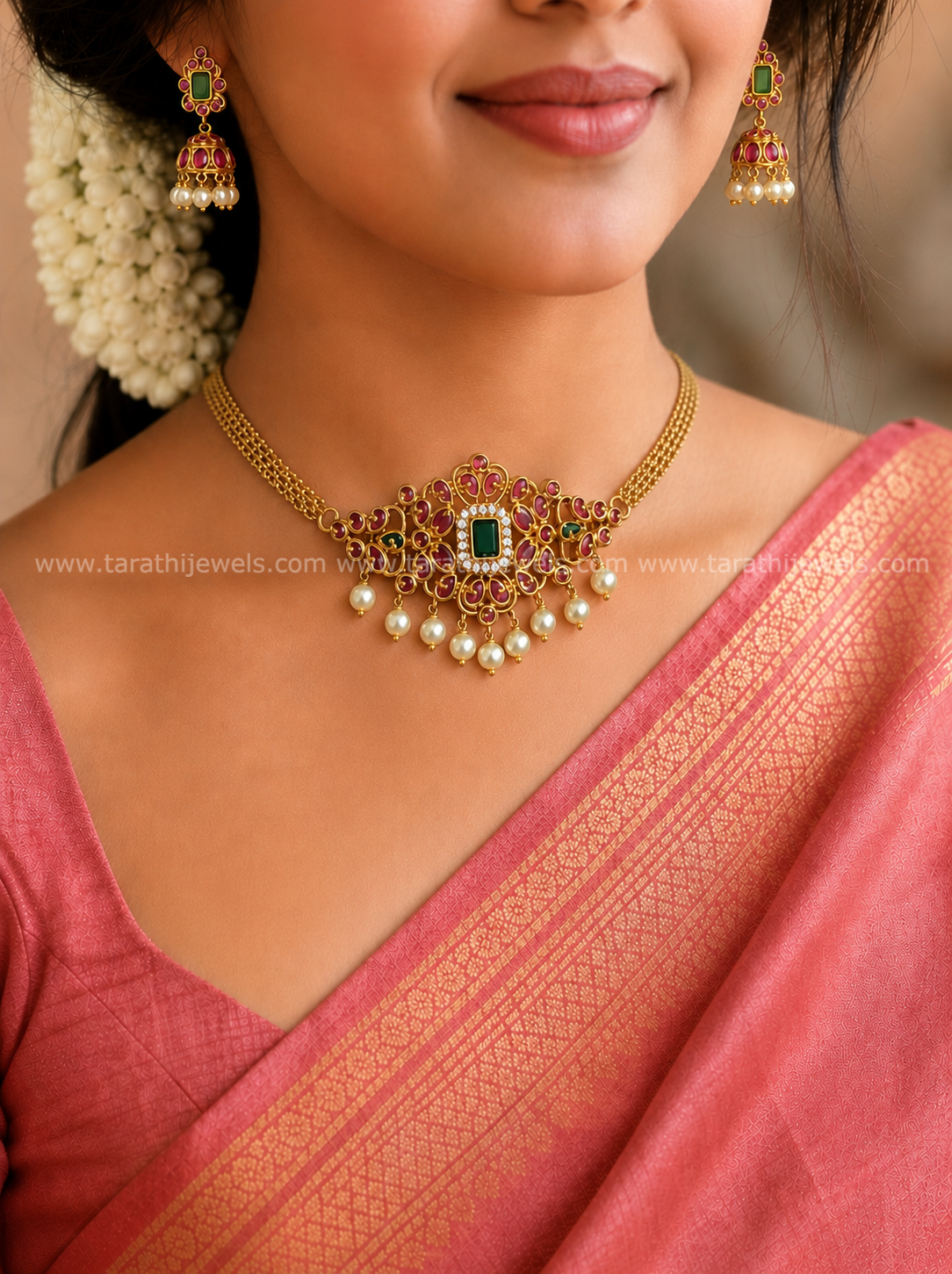 Trendy High Neck choker CH414
