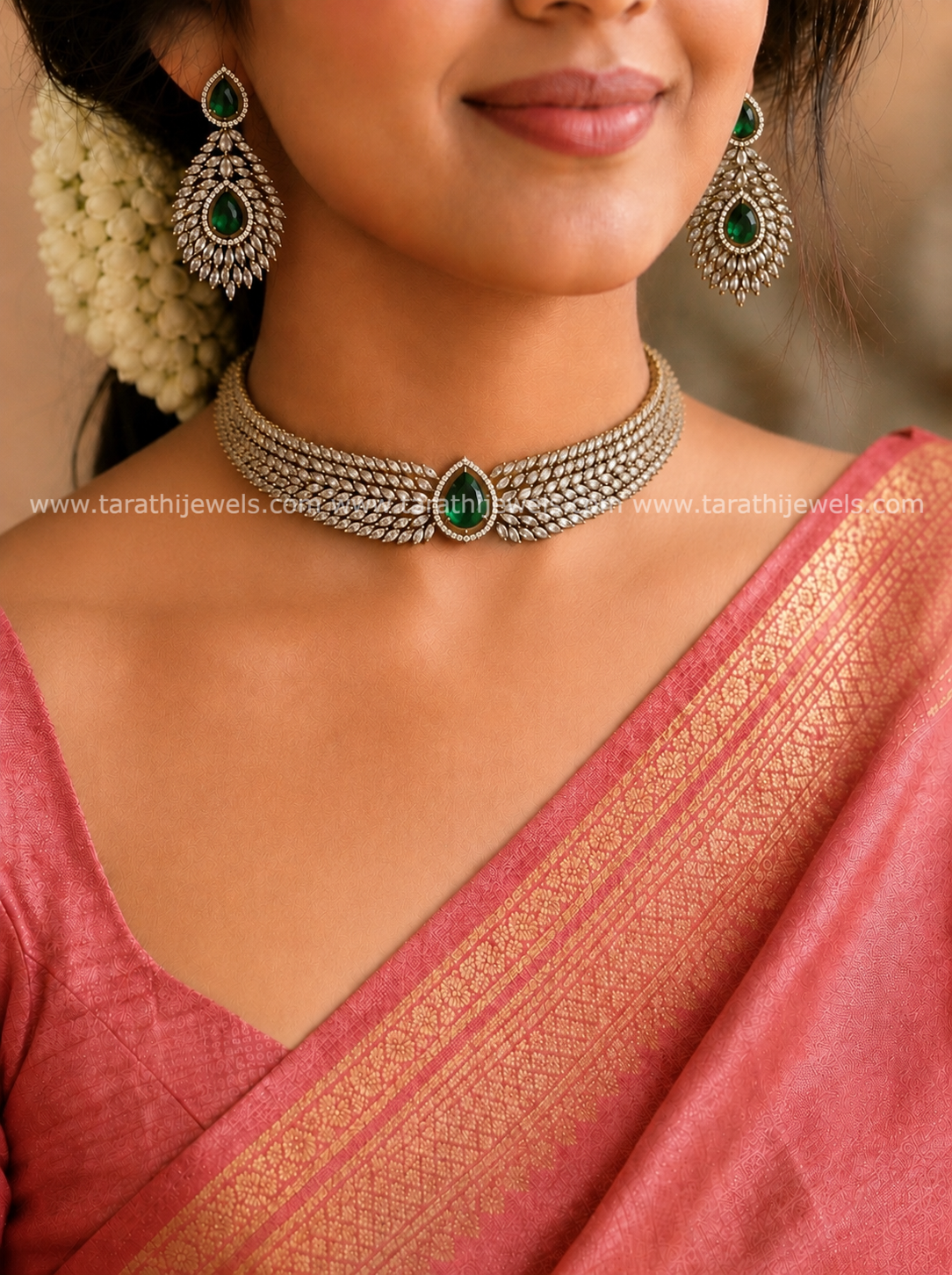 Ad High Neck Choker CH417