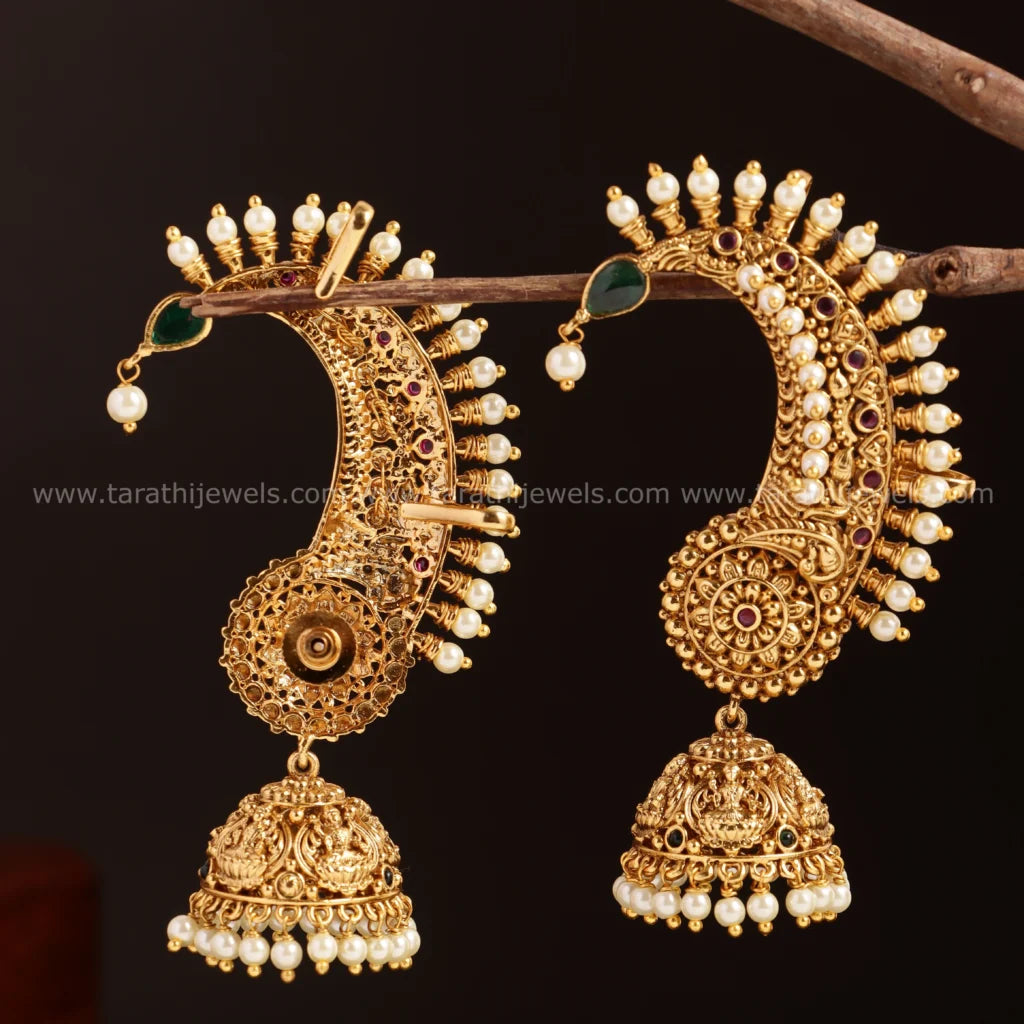 Peacock Kemp Earcuff Jumka EA551