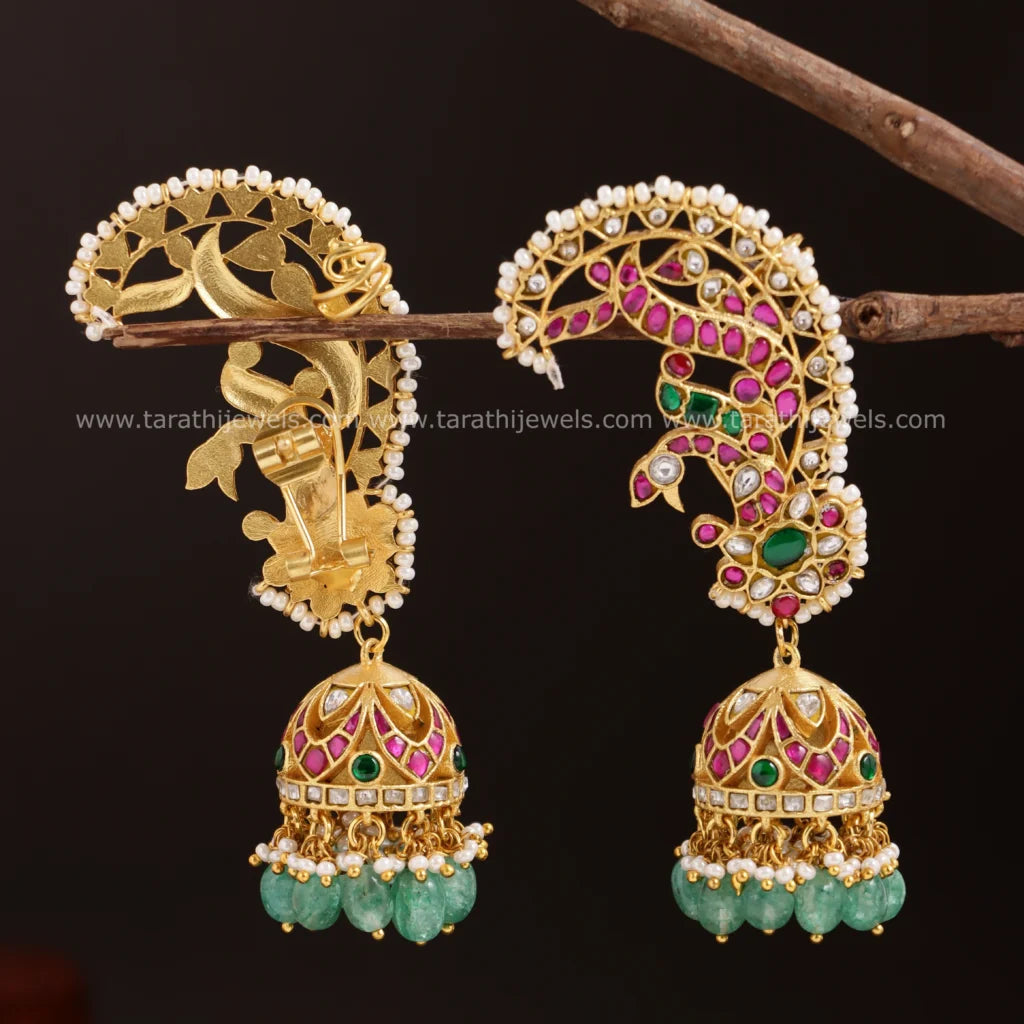 Jadau Kundan Earcuff Jumka EA557