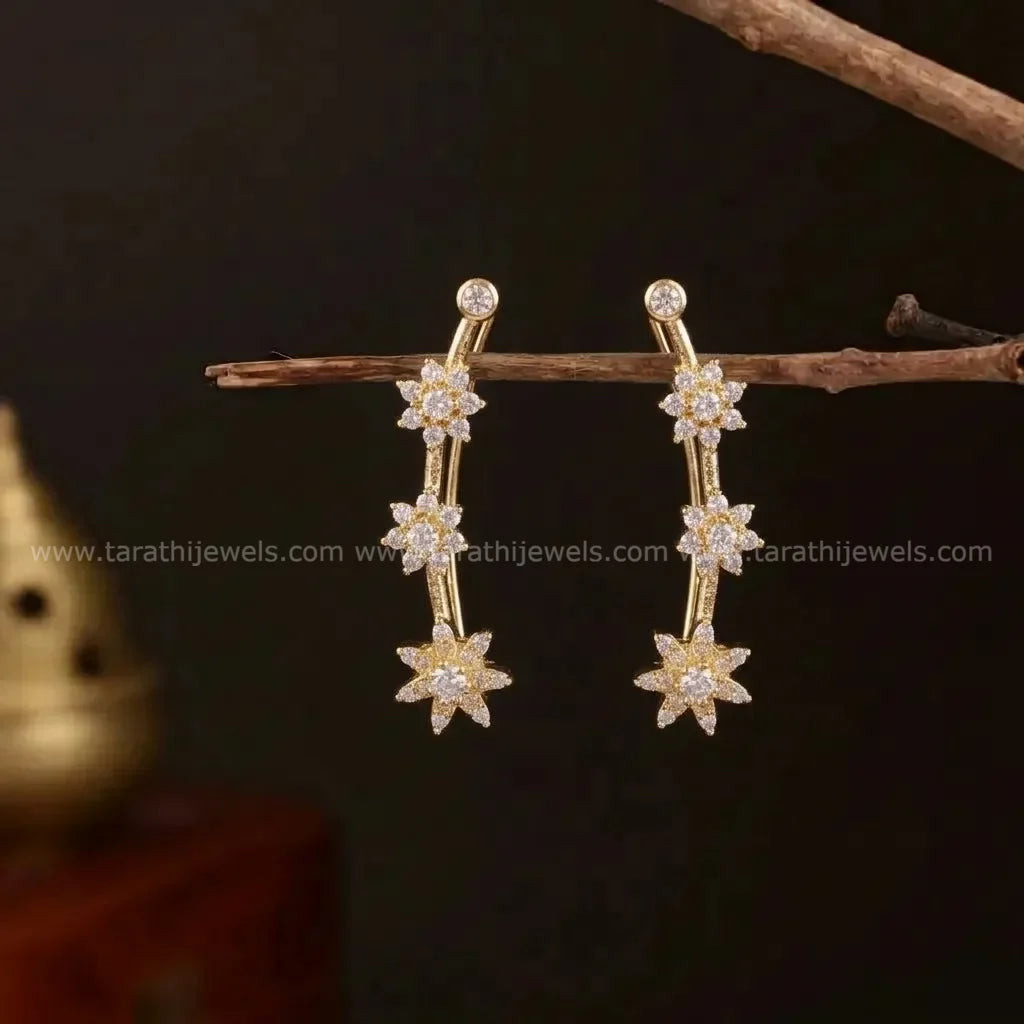 Diamond Look alike Earcuff EA654