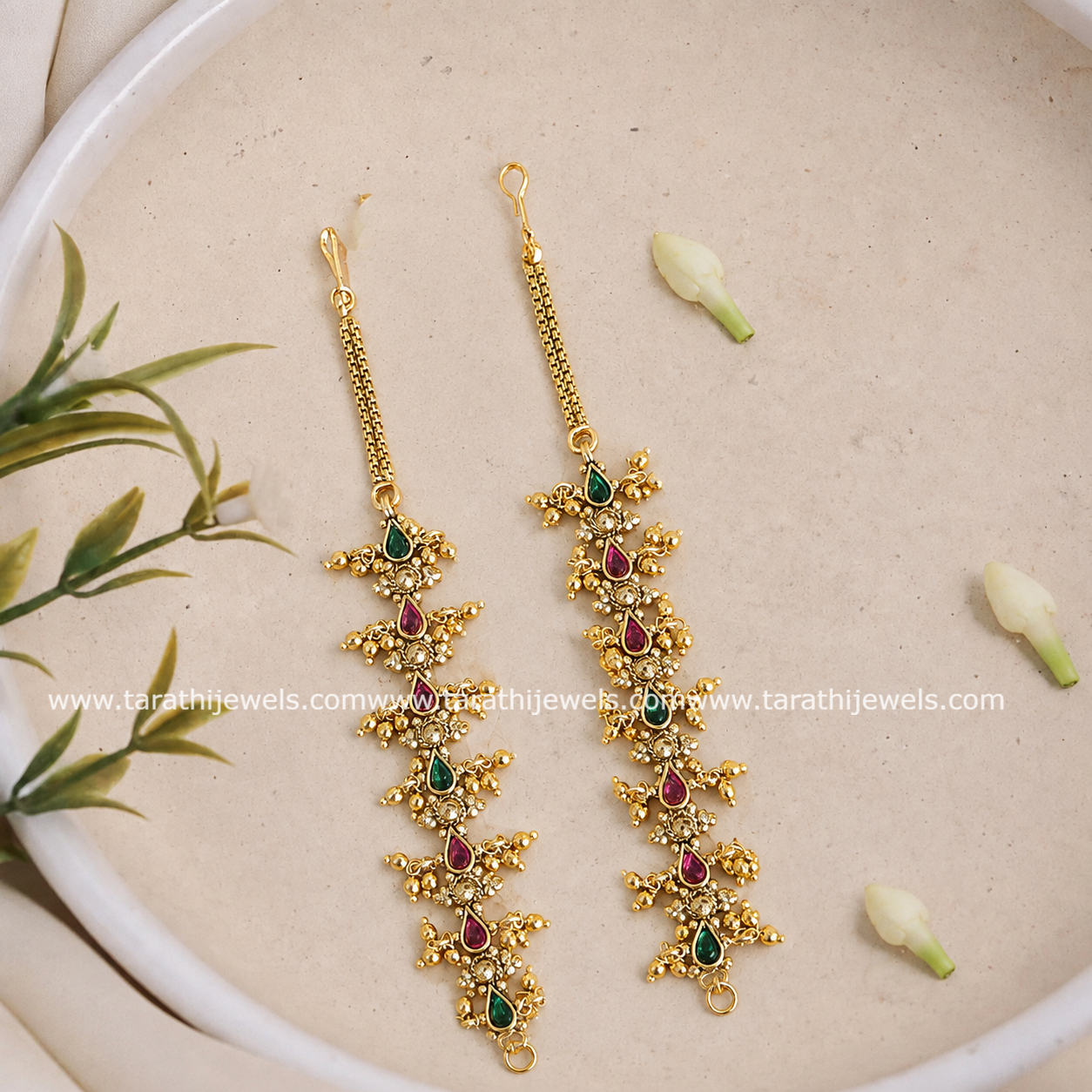 Bridal Earring chain EC178