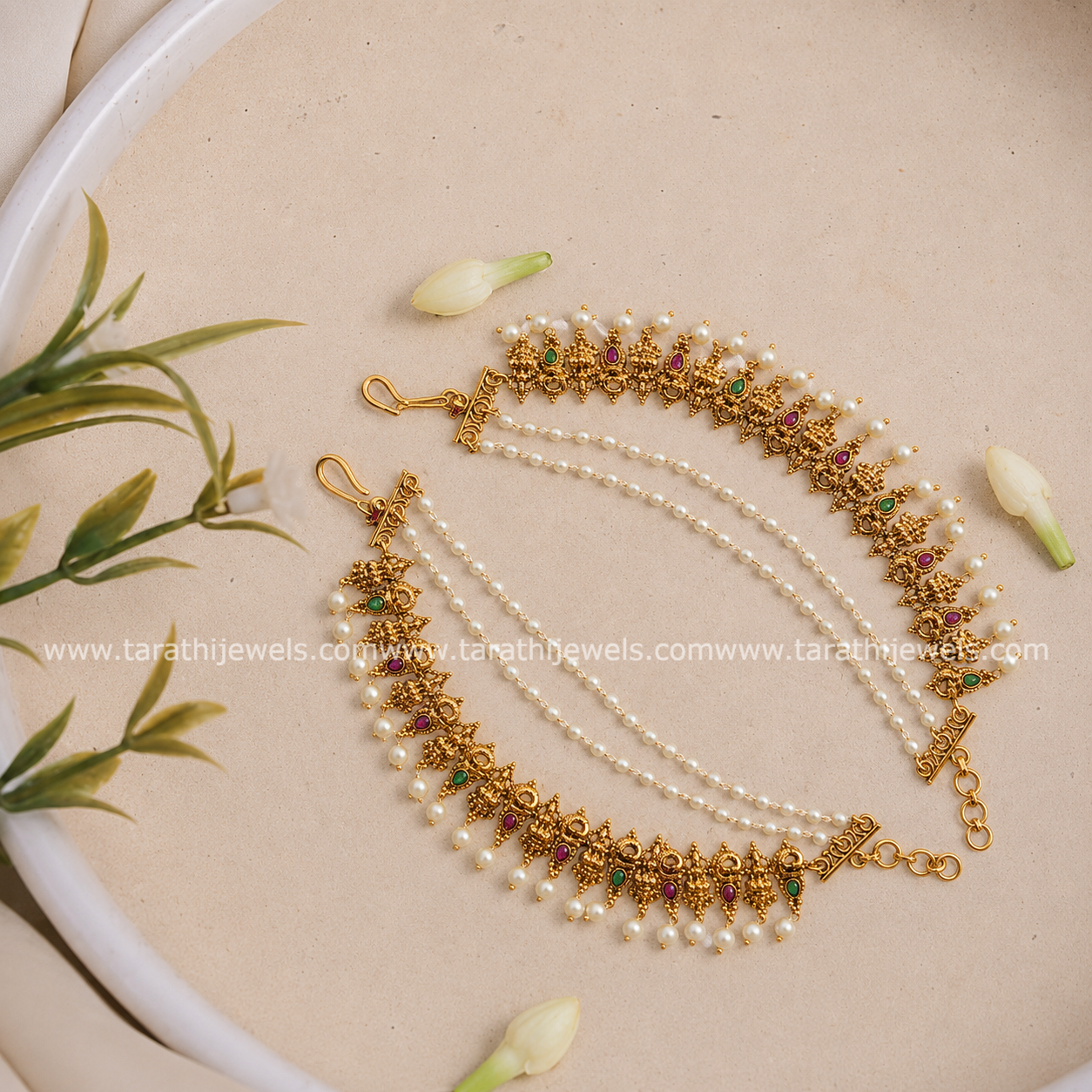 Bridal Earring chain EC180