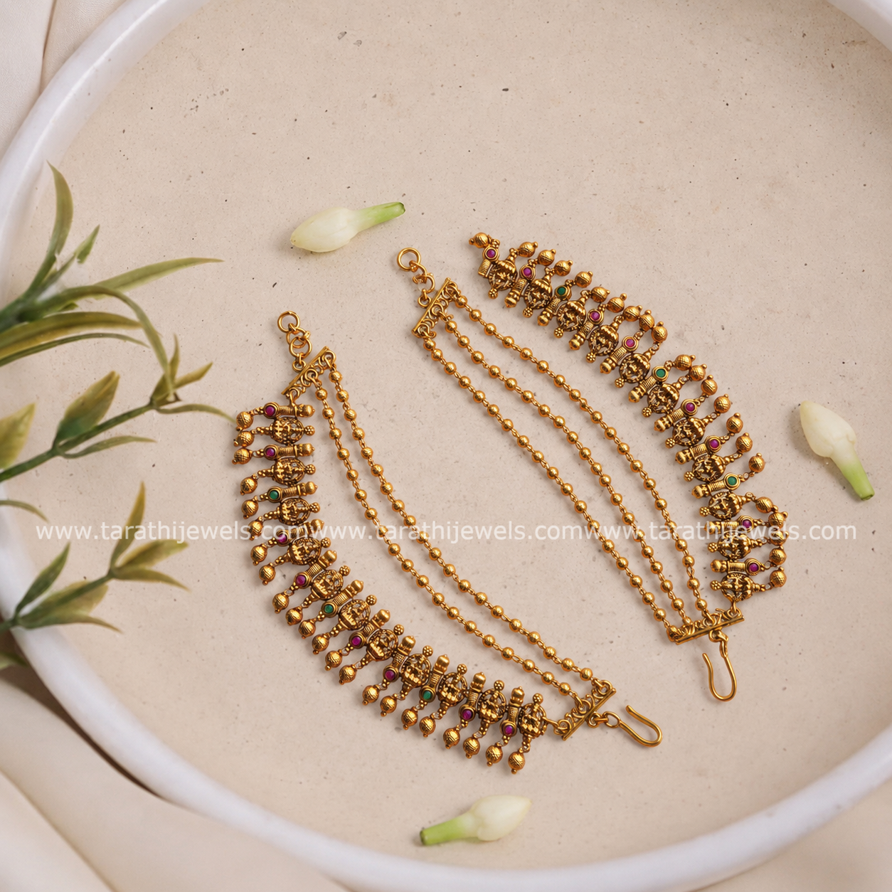 Bridal Lakshmi Earring chain EC181