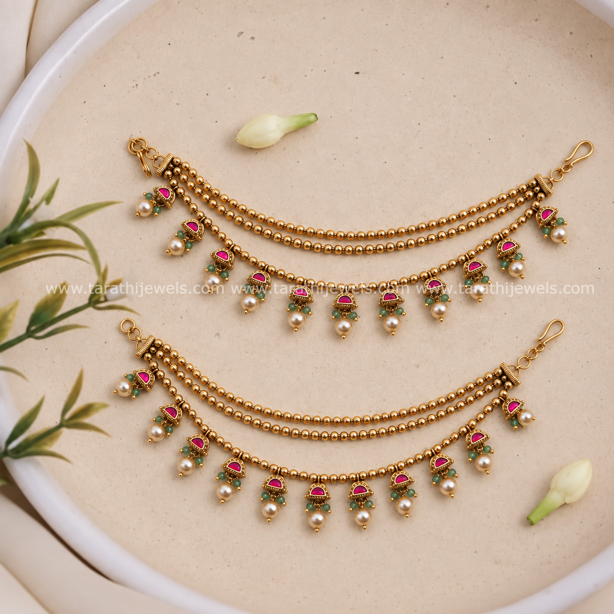 Bridal Earring chain EC184