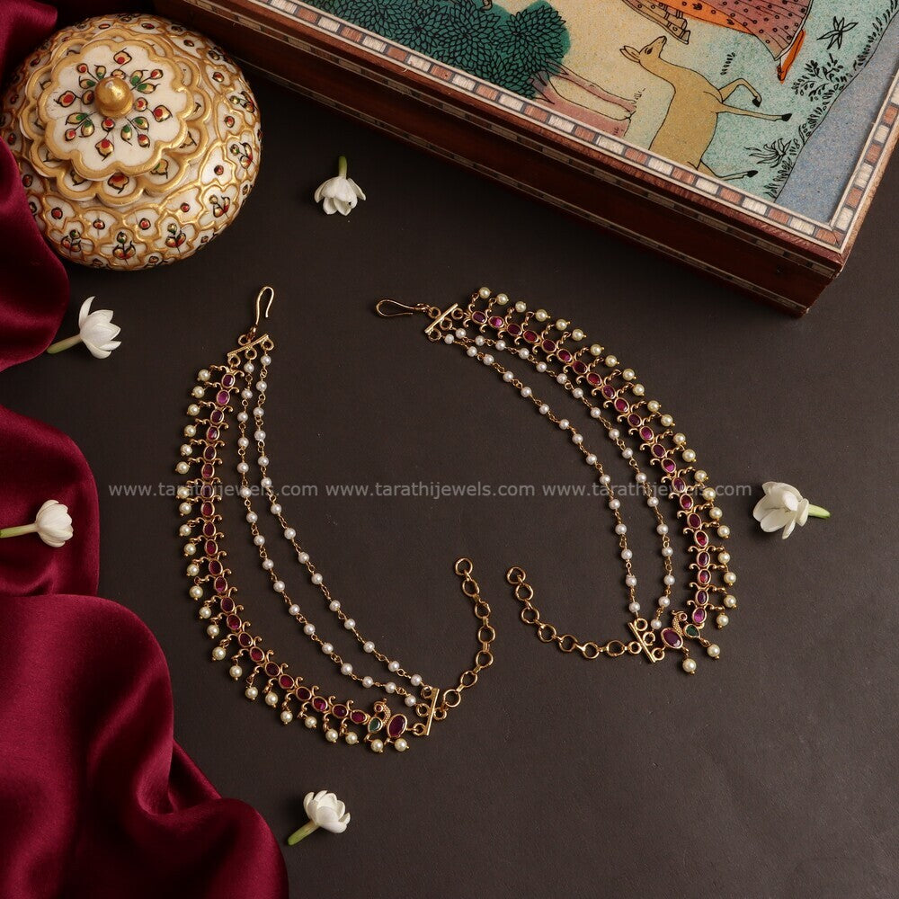 Gold Look Alike Earring Chain EC66
