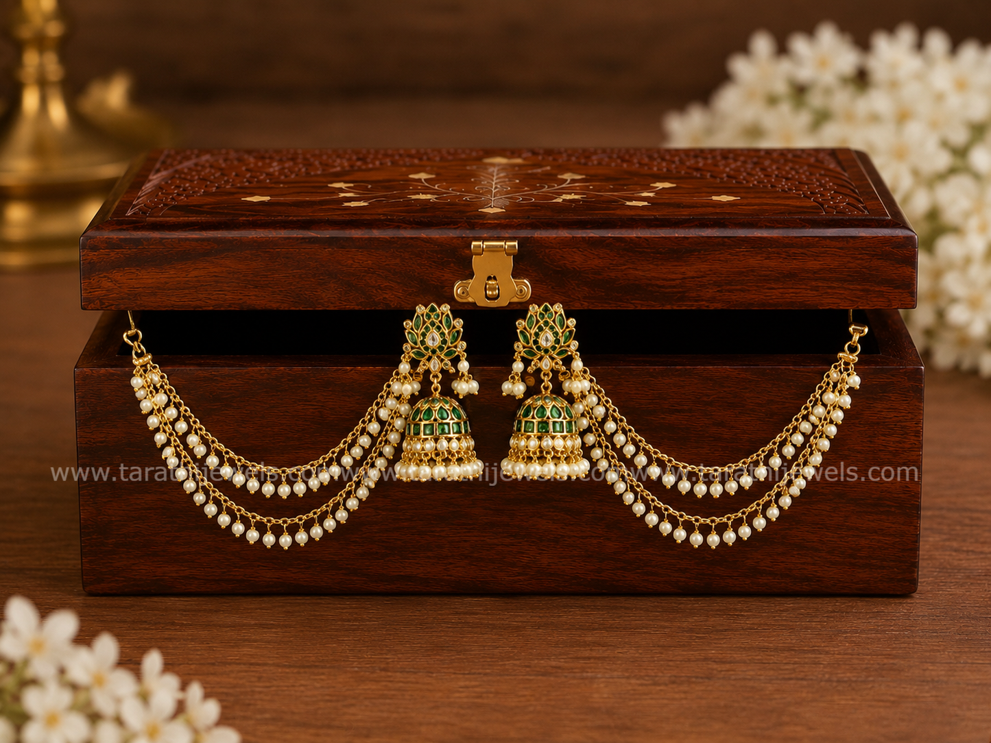 Earring Chain With Jumka ECJ06