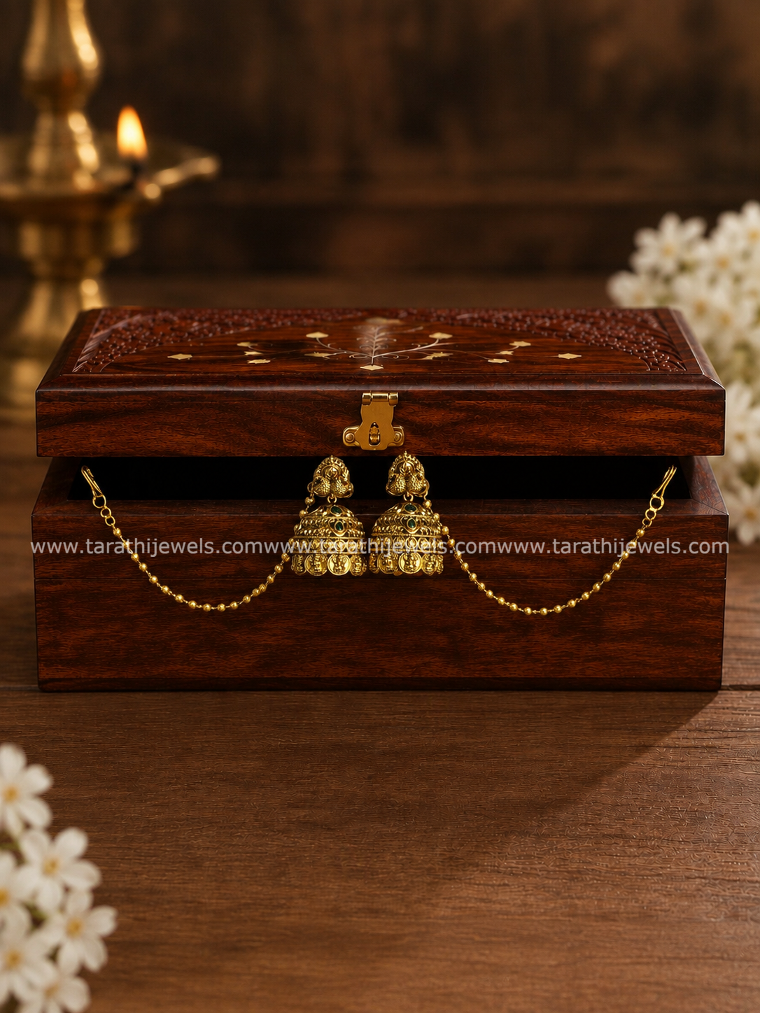 Earring Chain With Jumka ECJ11