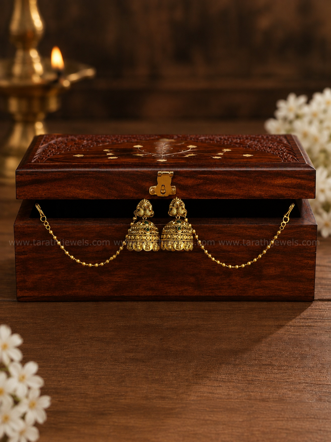 Earring Chain With Jumka ECJ11