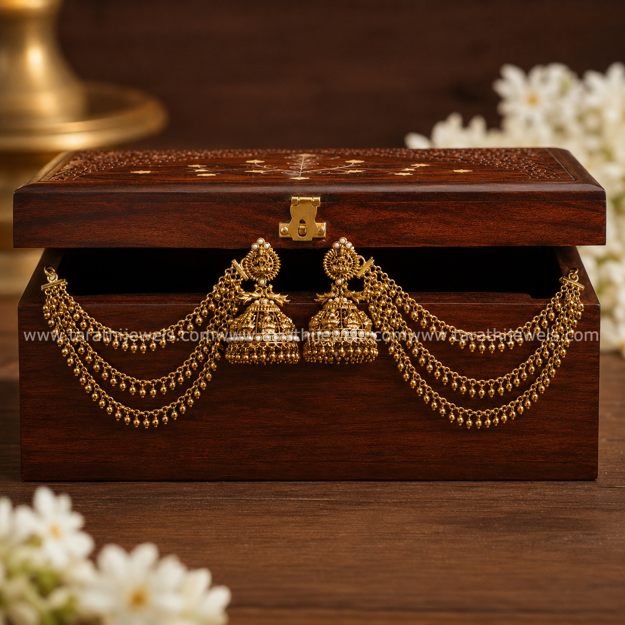 Earring Chain With Jumka ECJ14