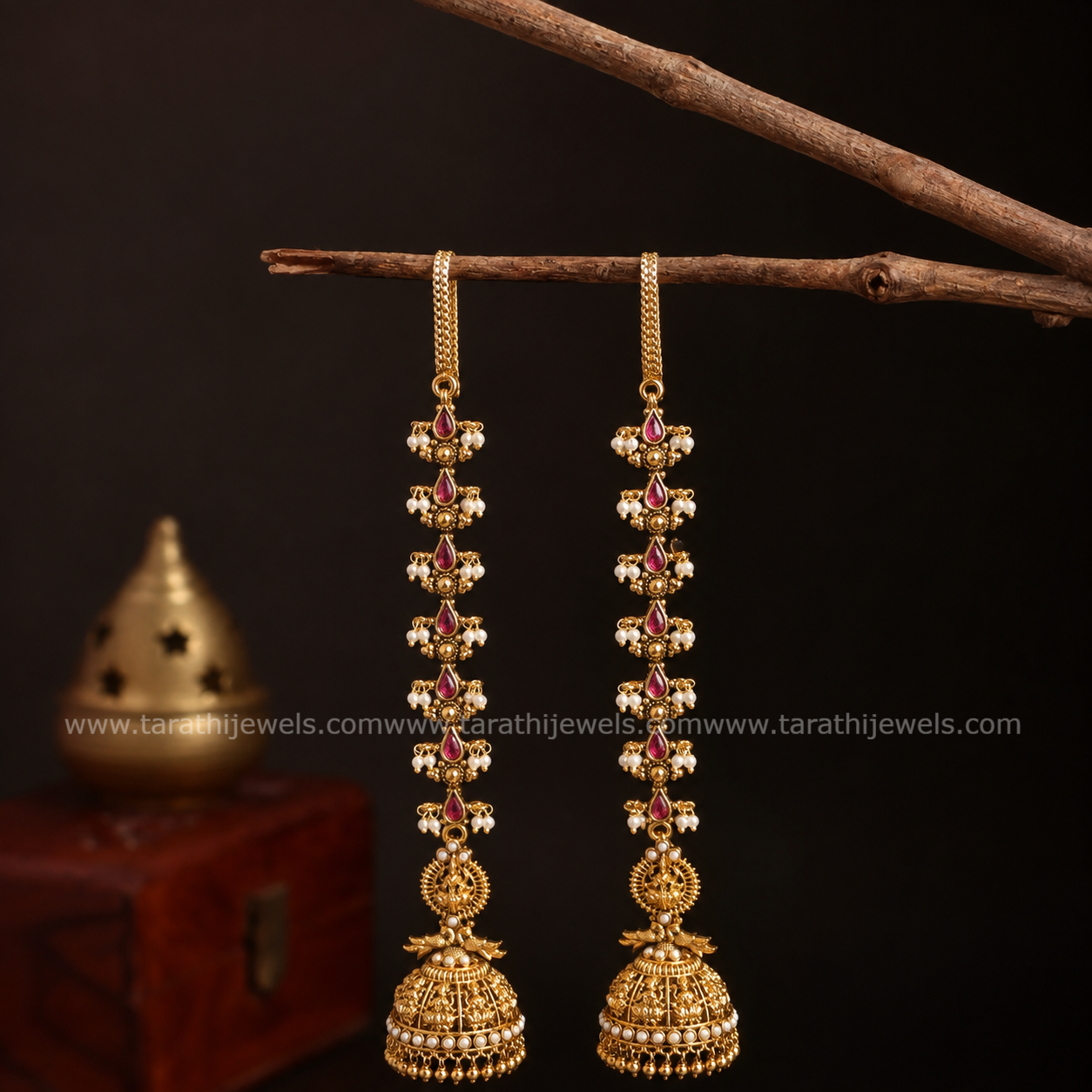Earring Chain With Jumka ECJ15