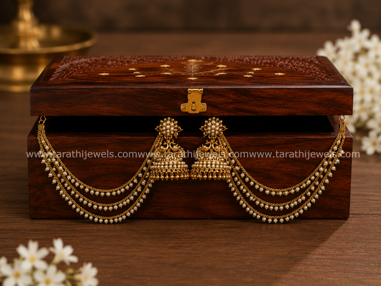 Earring Chain With Jumka ECJ16