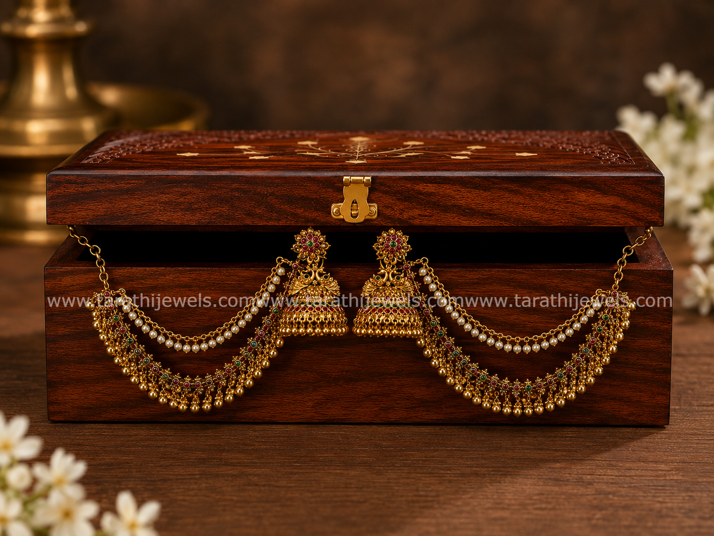Earring Chain With Jumka ECJ17