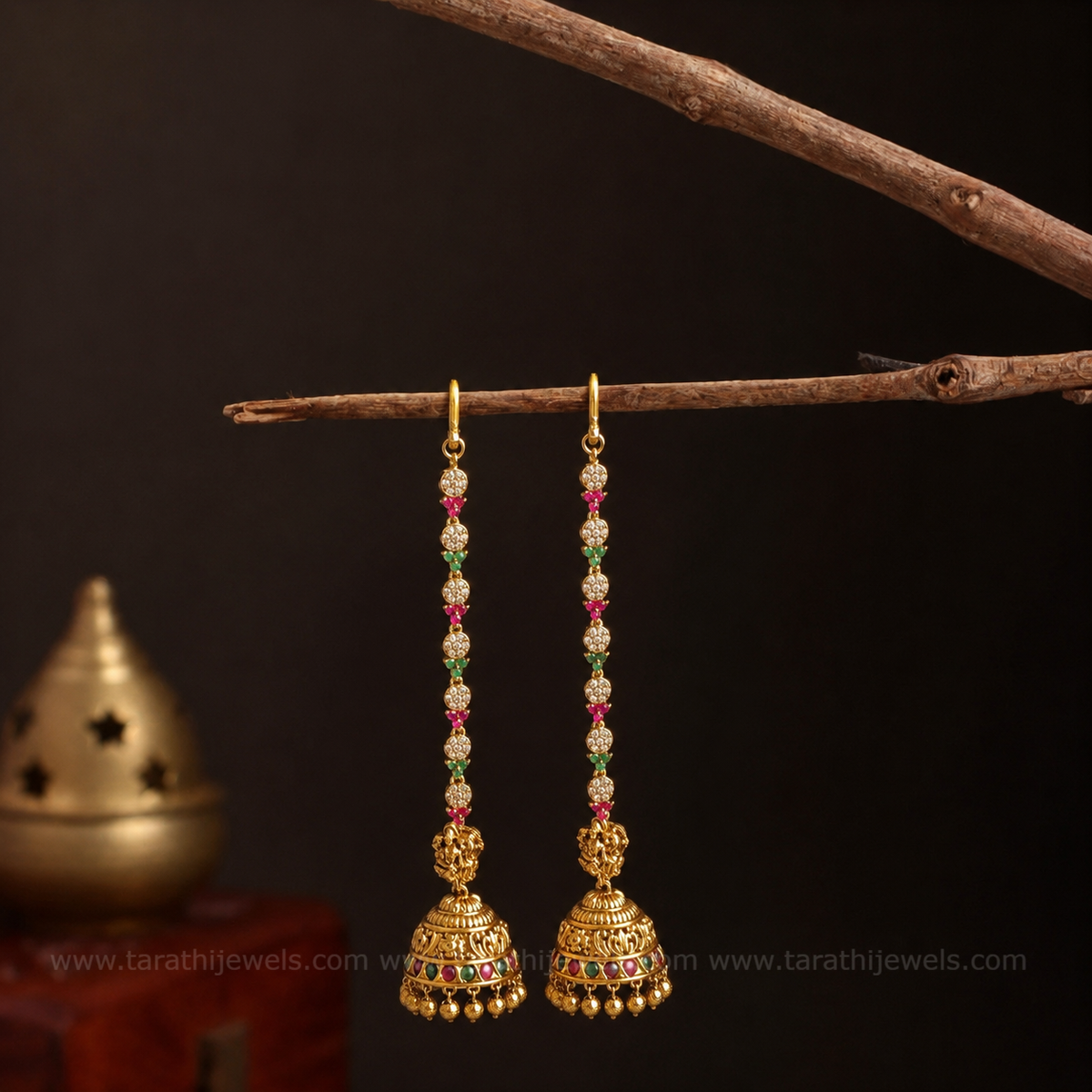Earring Chain With Jumka ECJ19