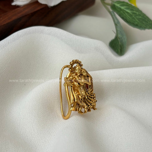 Radha and Krishna Finger Ring FR03