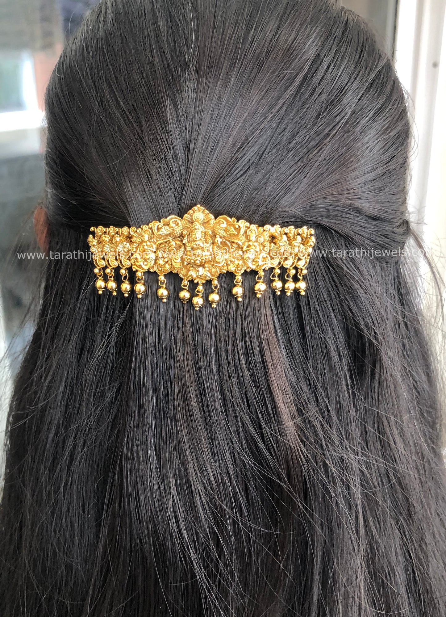Antique Lakshmi Hair Clip H50