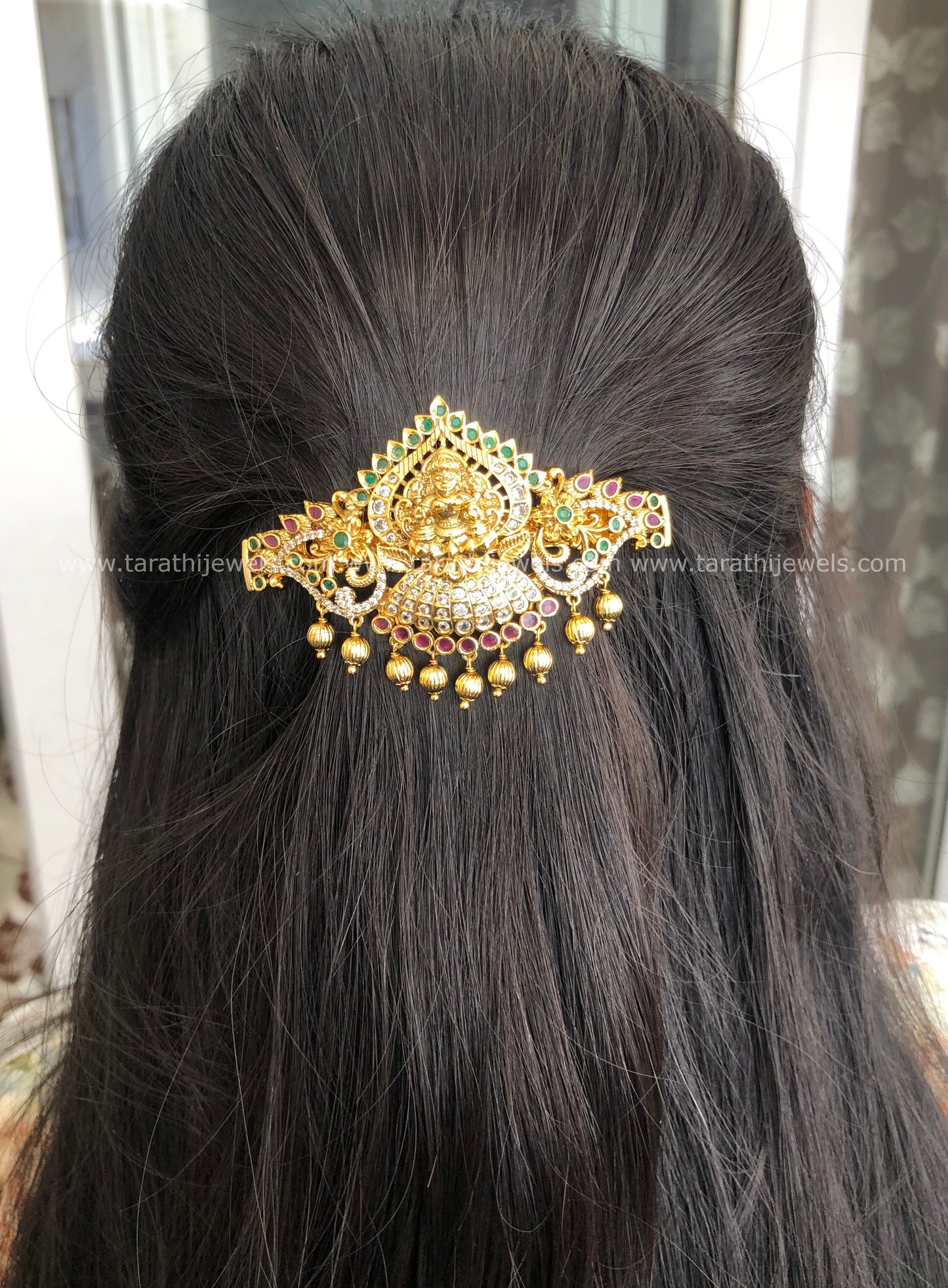 Antique Lakshmi Hair Clip H51