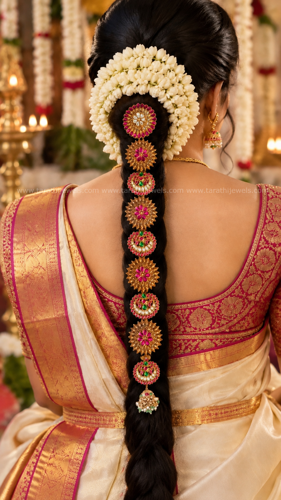 Tarathi Jadau Kundan Jada Billa H66
