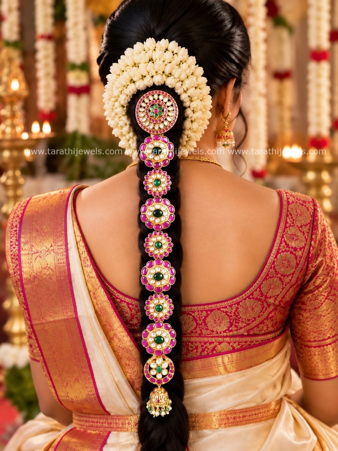 Tarathi Jadau Kundan Jada Billa H68