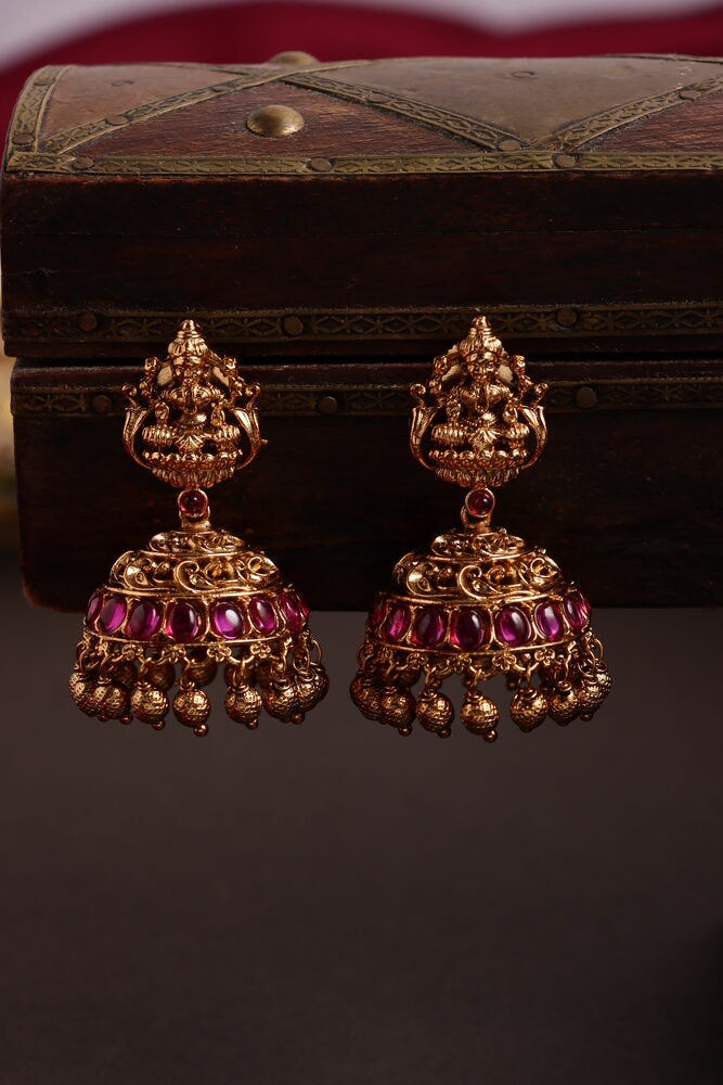 Lakshmi Pendant Traditional Long Haaram HA192