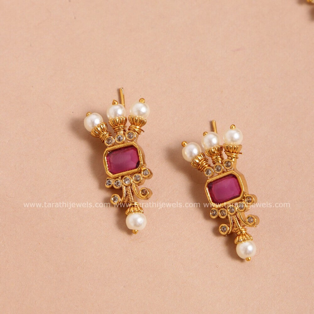 Bridal Pearl Finish Haaram HA251
