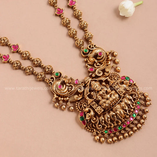 Tarathi Antique Finish Long Haaram HA315