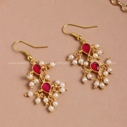 Jadau Pearl Beads choker CH330