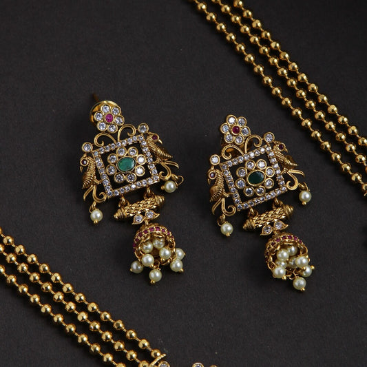 Ad stone Haaram with Jumkas HA164