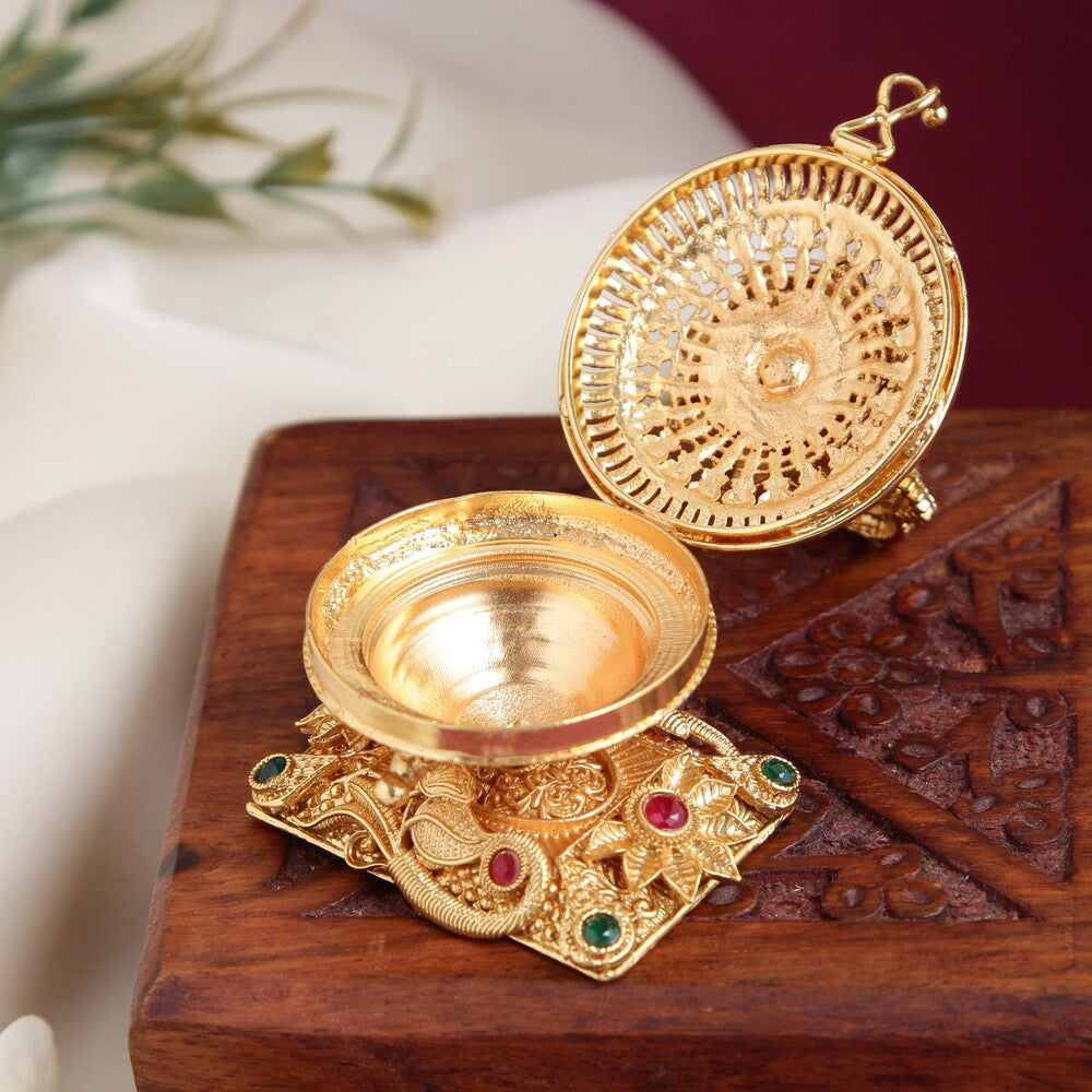 Ganesha Kumkum Box KK17