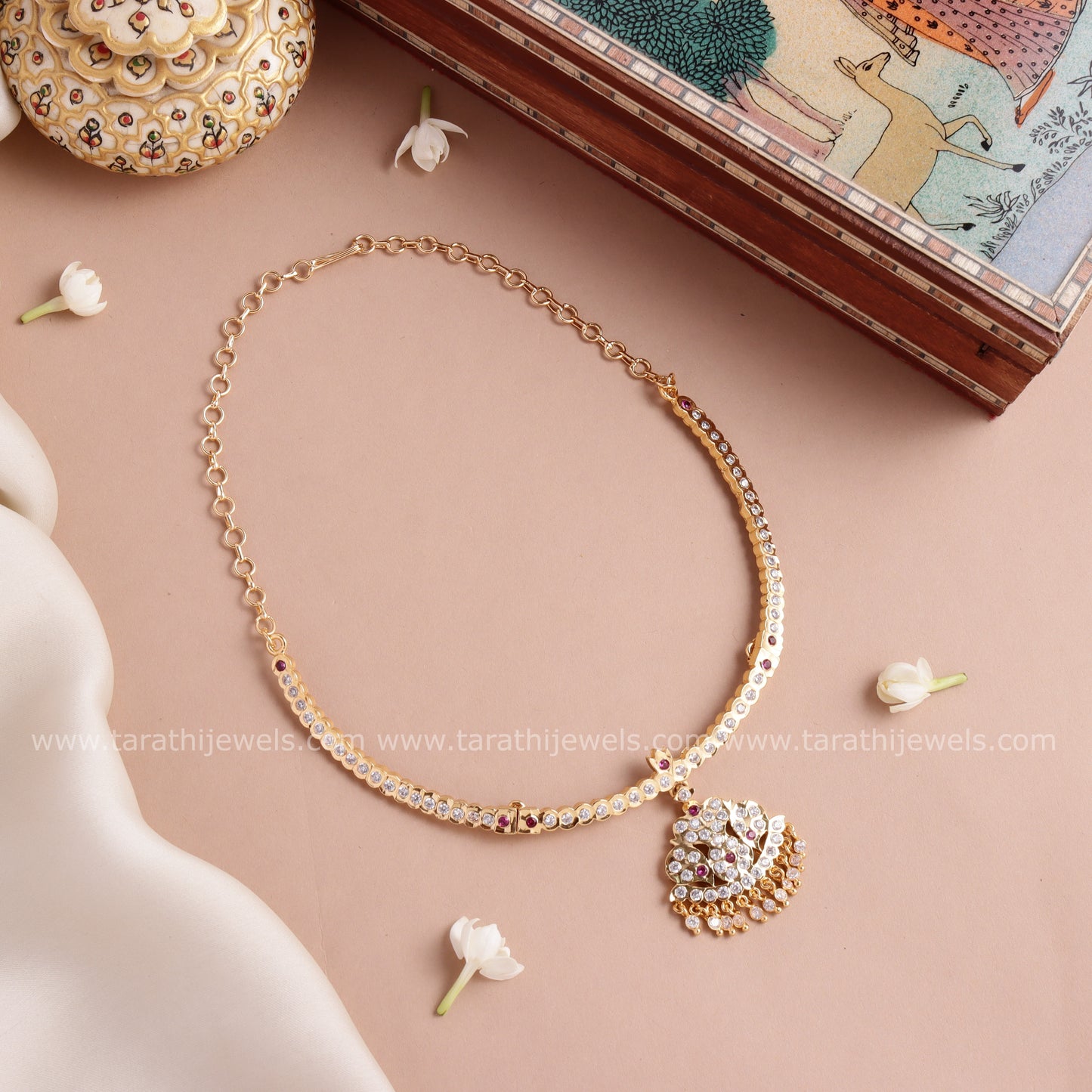Premium Traditional Attigai Necklace N954
