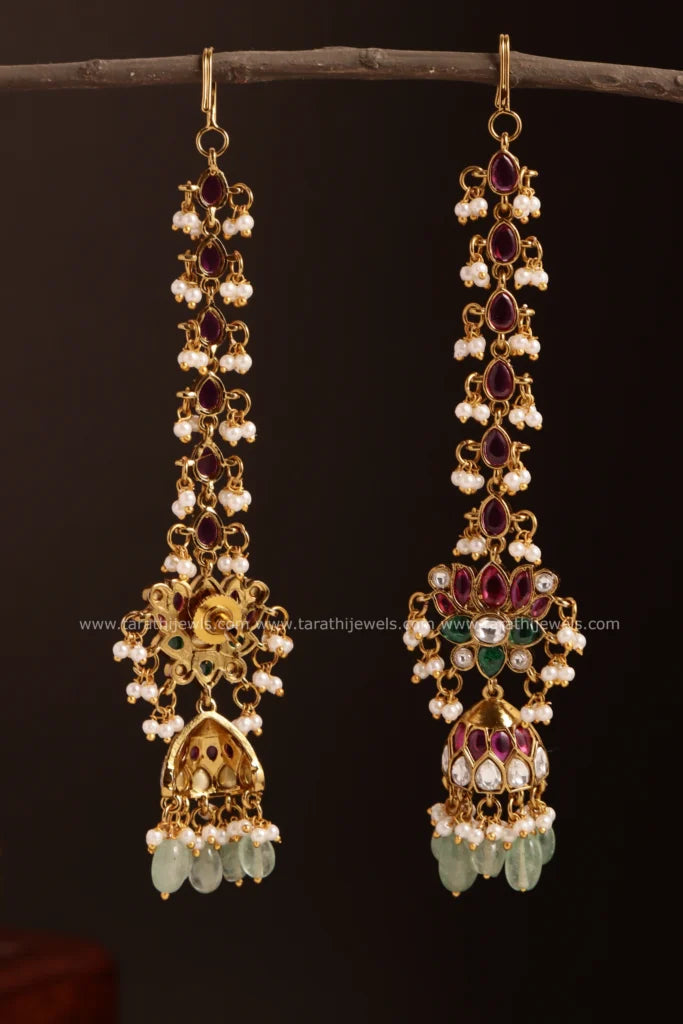 Traditional Lotus Maatal with Jumka EA570