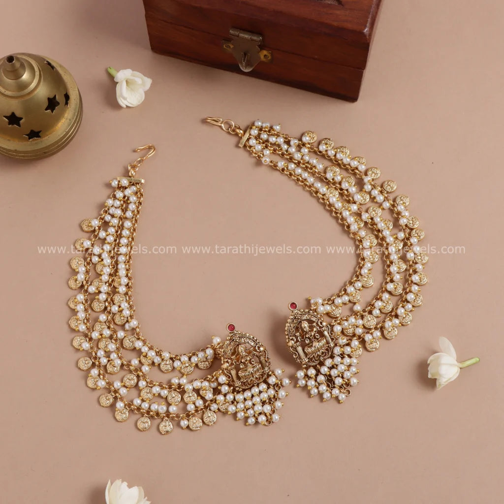 Bridal Lakshmi Pearls With Maatal BR24