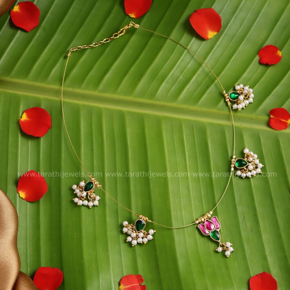 lotus invisible Necklace N555
