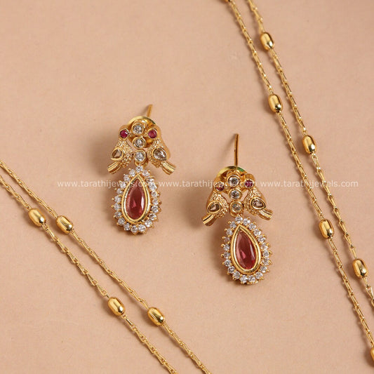 Amazing Peacock Necklace N456