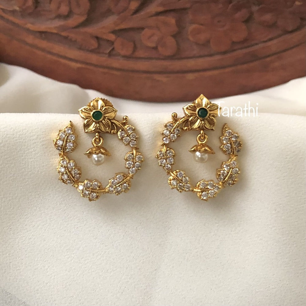 Adhirai Ad stone Earring EA342