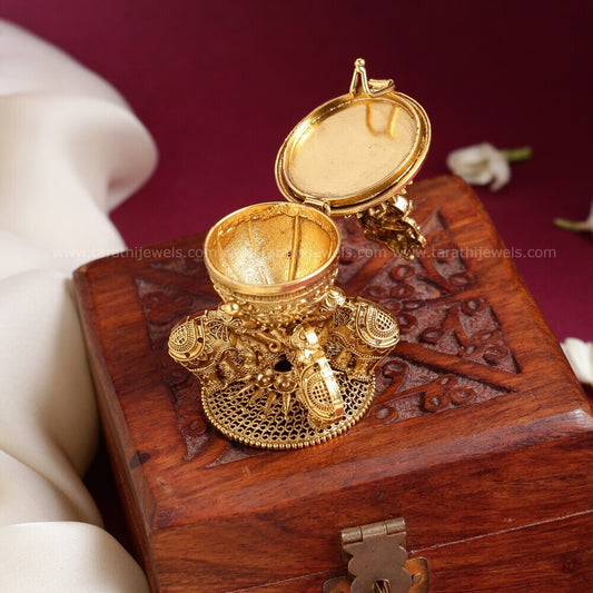 Ganesha Kumkum Box KK25