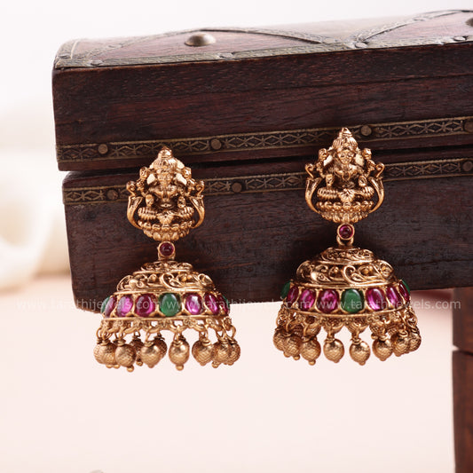Lakshmi Pendant Traditional Long Haaram HA407