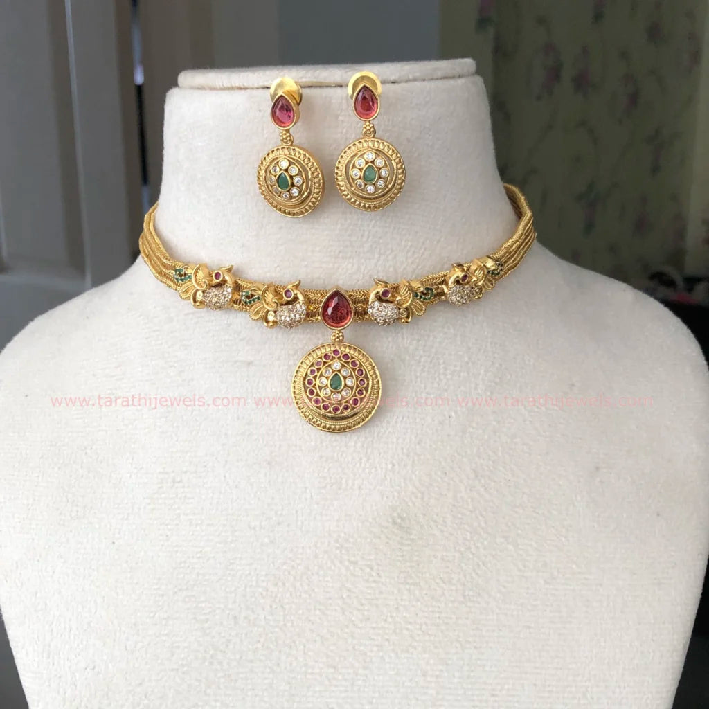Anusha High Neck choker CH339