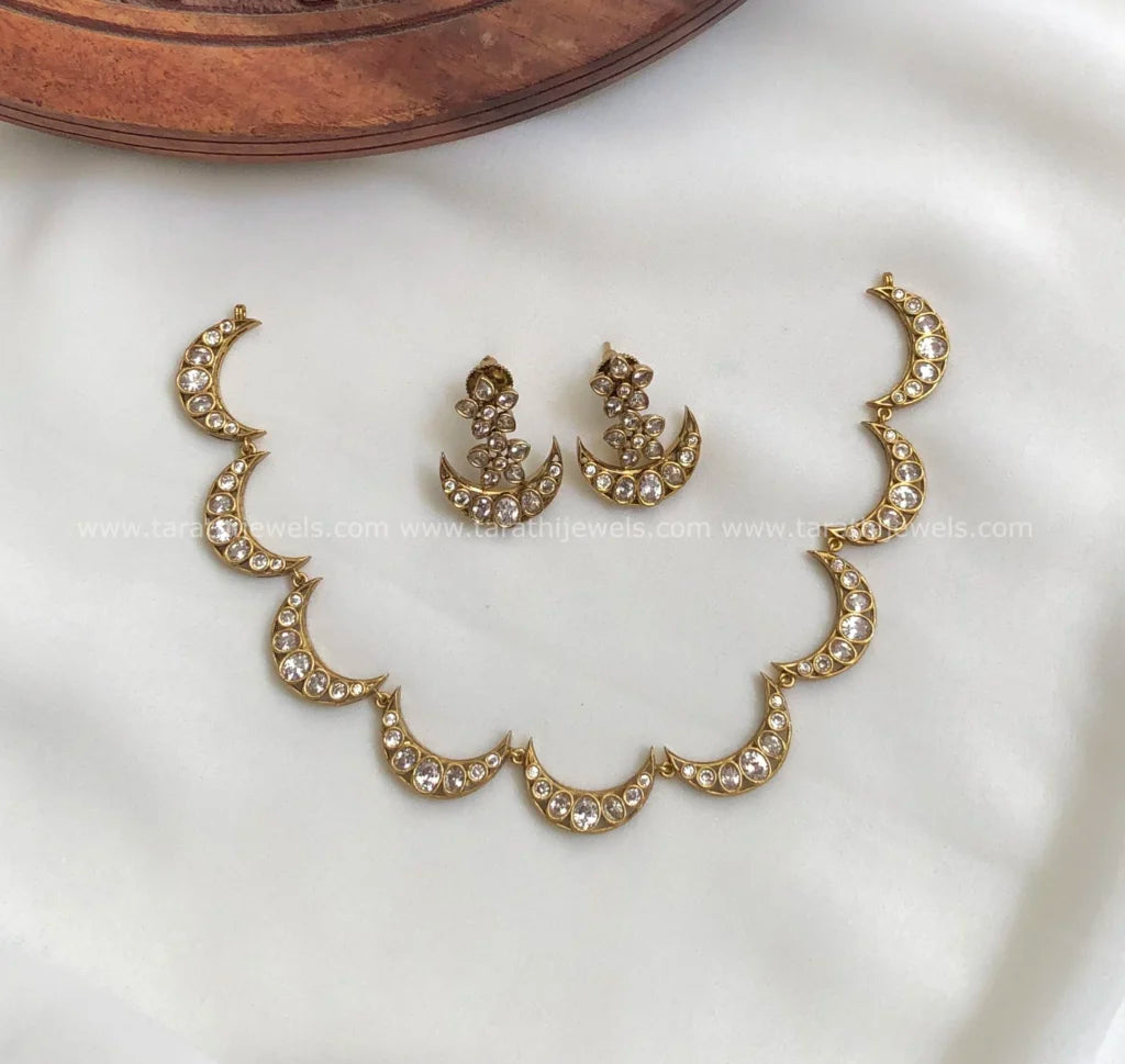 Half Moon AD Necklace N714