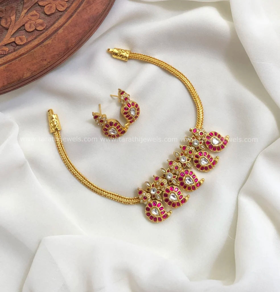 Valli Jadau Kundan Choker CH349
