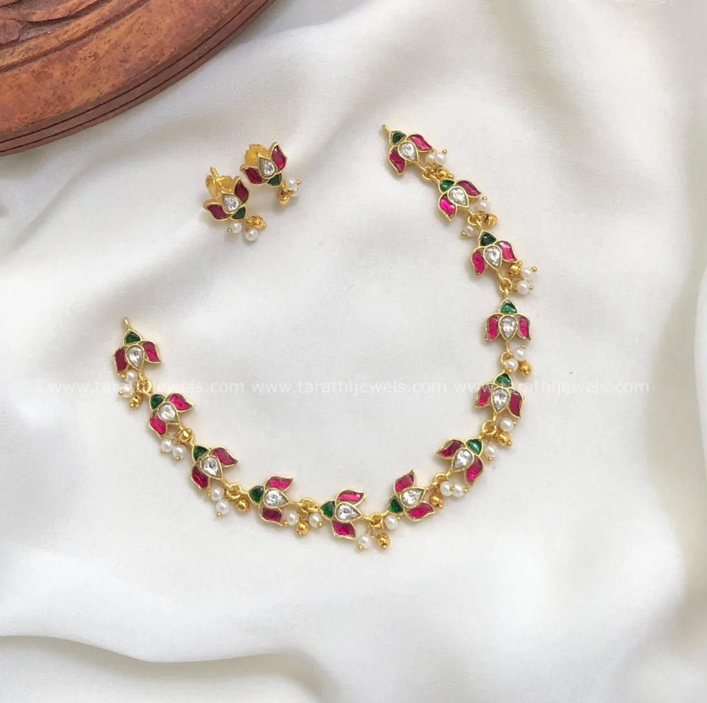 Lotus Jadau Choker CH351