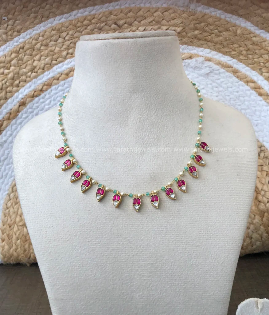 Premium Quality Jadau Necklace N735