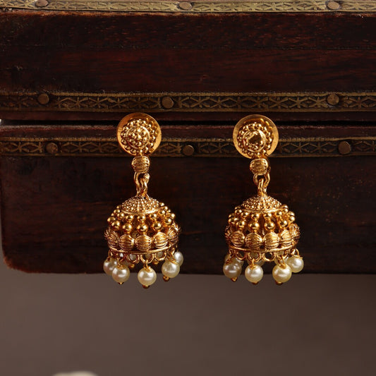 Gold Finish Long Haaram HA108