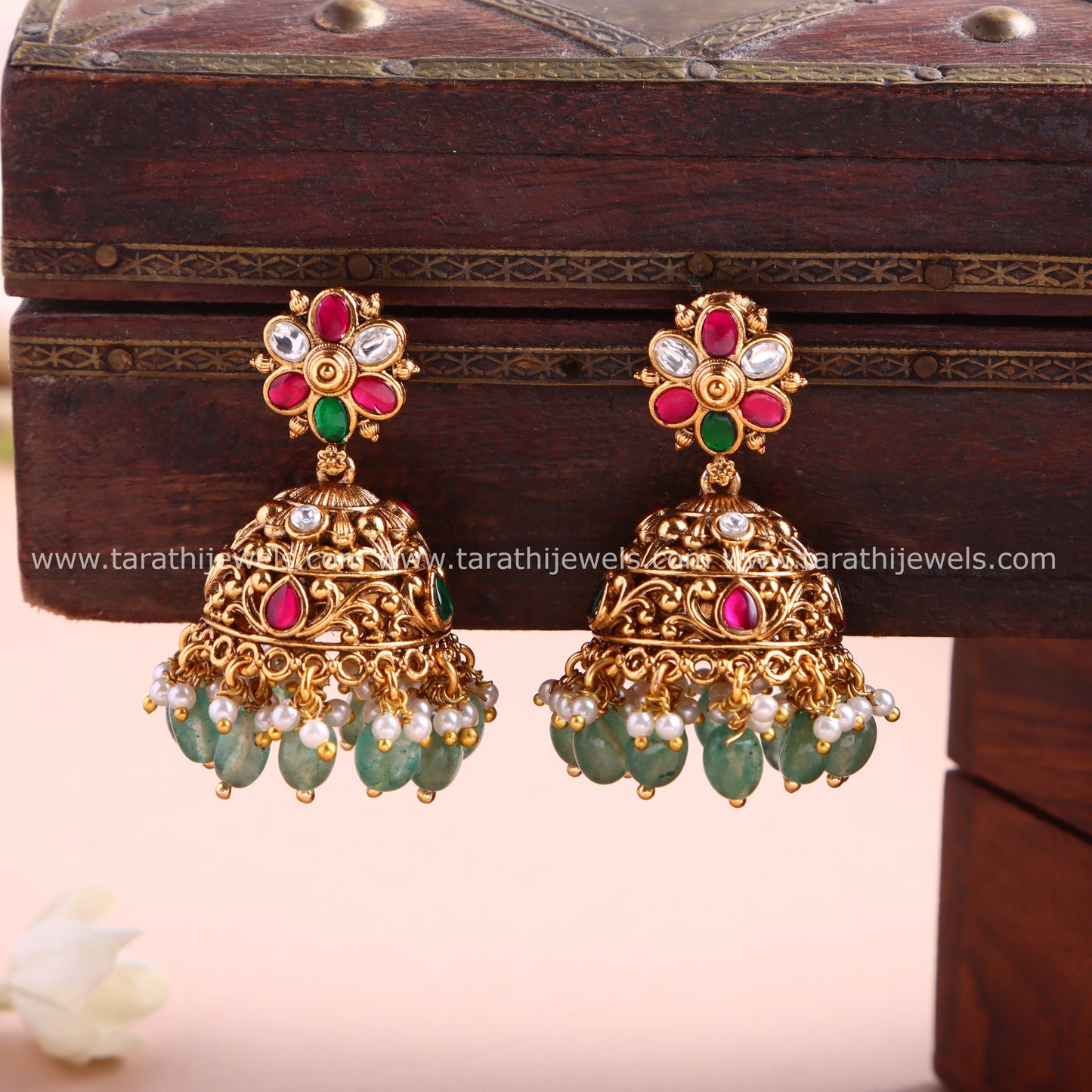 Tarathi Jadau Kundan Necklace N1008
