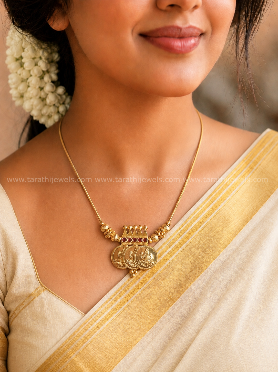 Lakshmi Coin Necklace N1014